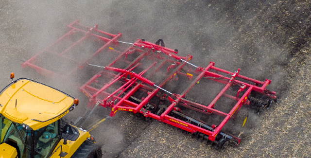 Sunflower tillage tools