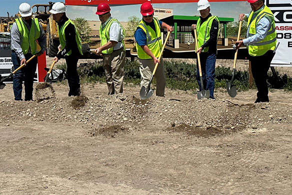 Heyburn groundbreaking