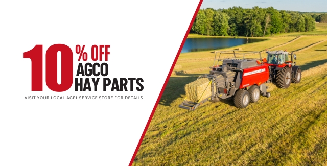 10% off hay parts promo