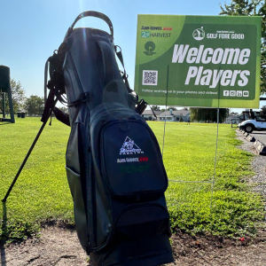 agri-service golf bag for golf fore good event 2024
