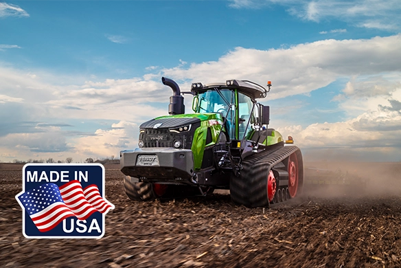 Fendt 1100 VarioMT series tractors are proudly made in the USA.