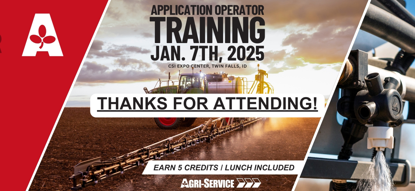 Application operator training twin falls idaho 2025