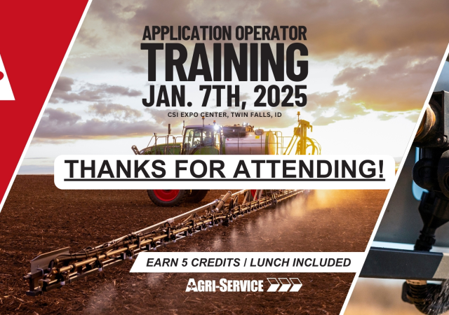 Application operator training twin falls idaho 2025