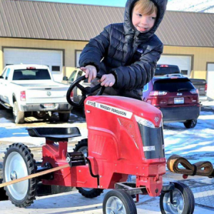 special massey tractor delivery