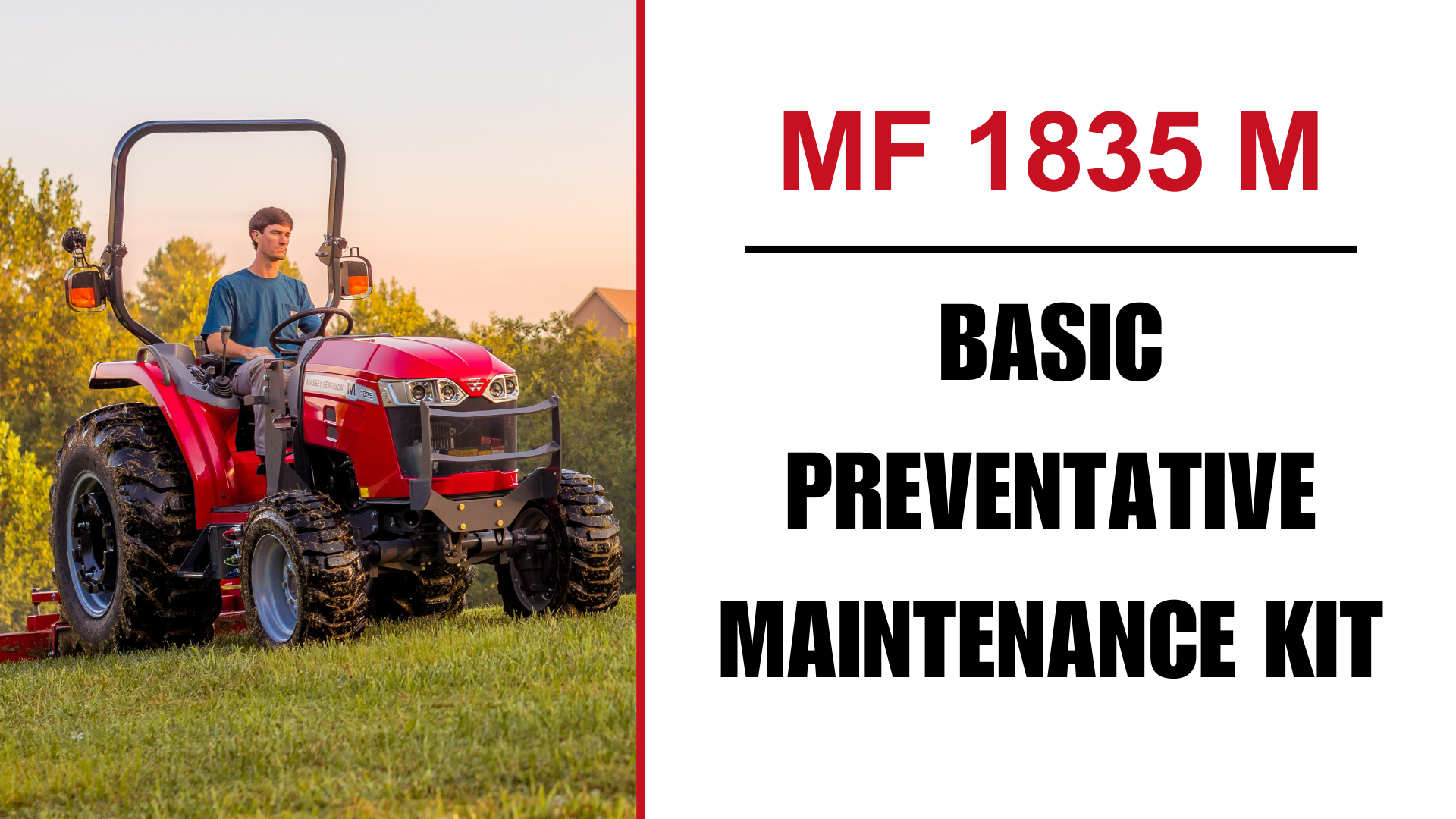 MF 1835 M BASIC PREVENTATIVE MAINTENANCE KIT