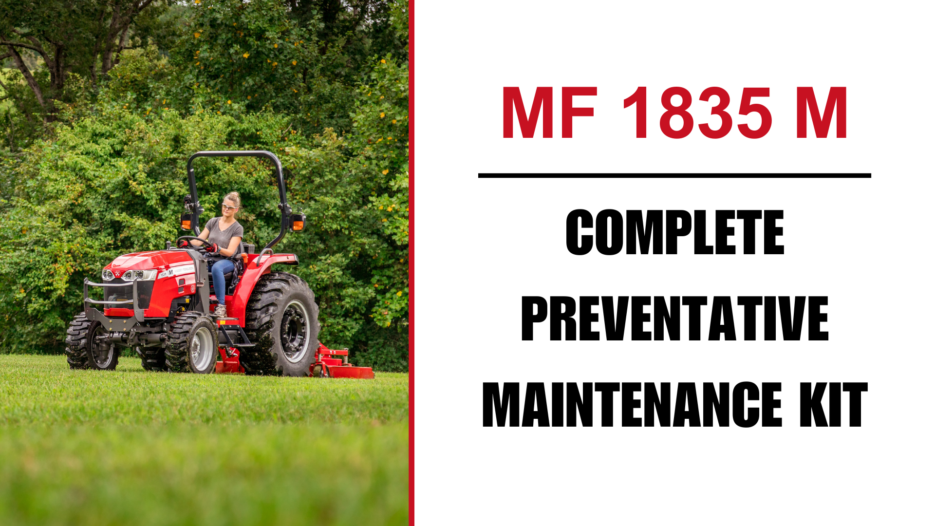 MF 1835 M COMPLETE PREVENTATIVE MAINTENANCE KIT