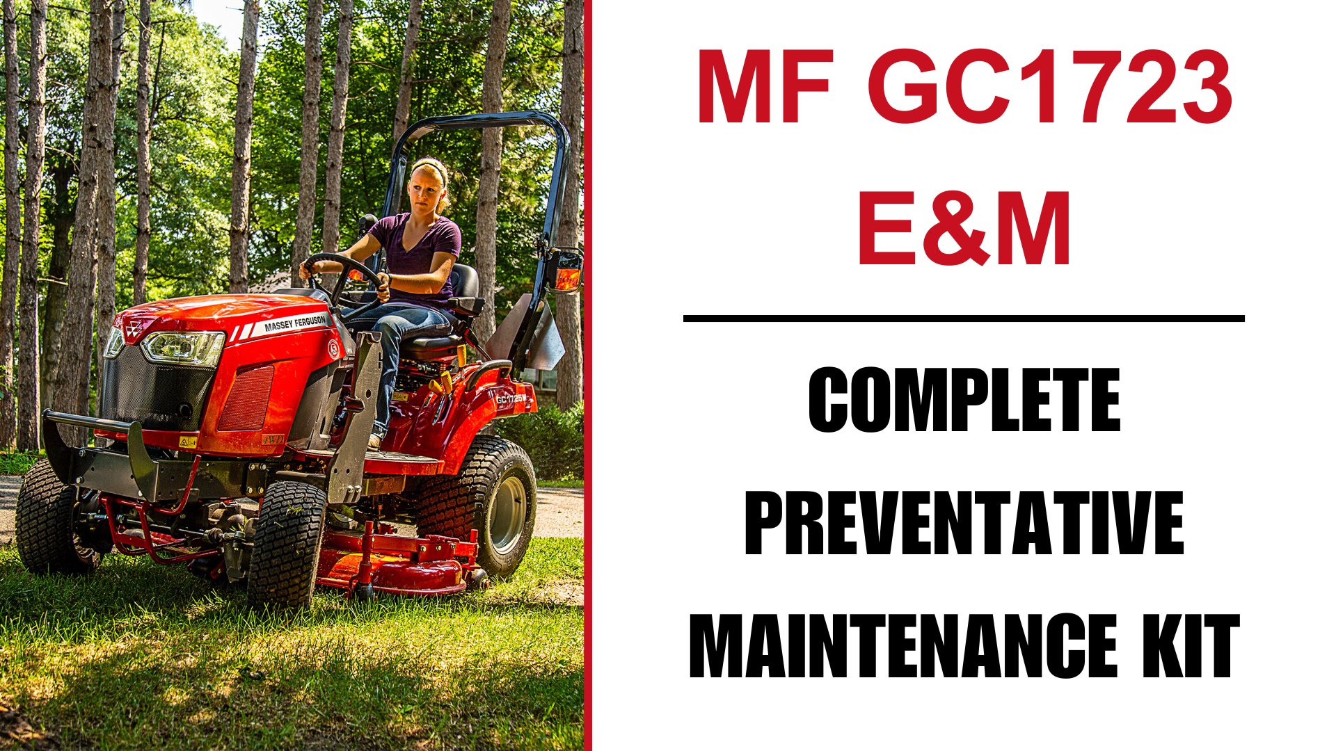 MF GC1723 E&M COMPLETE PREVENTATIVE MAINTENANCE KIT