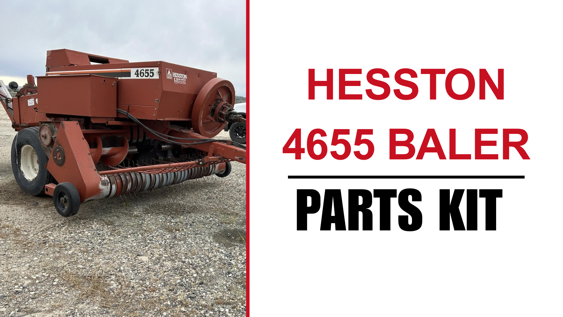 Hesston 4655 baler parts kit