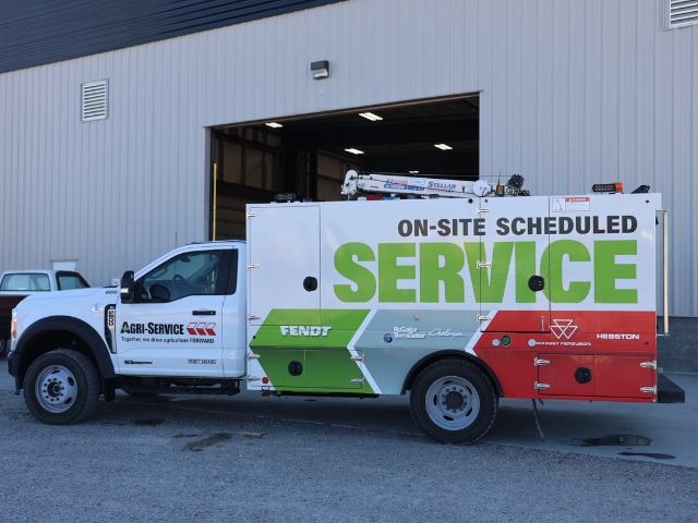 agri-service field service truck