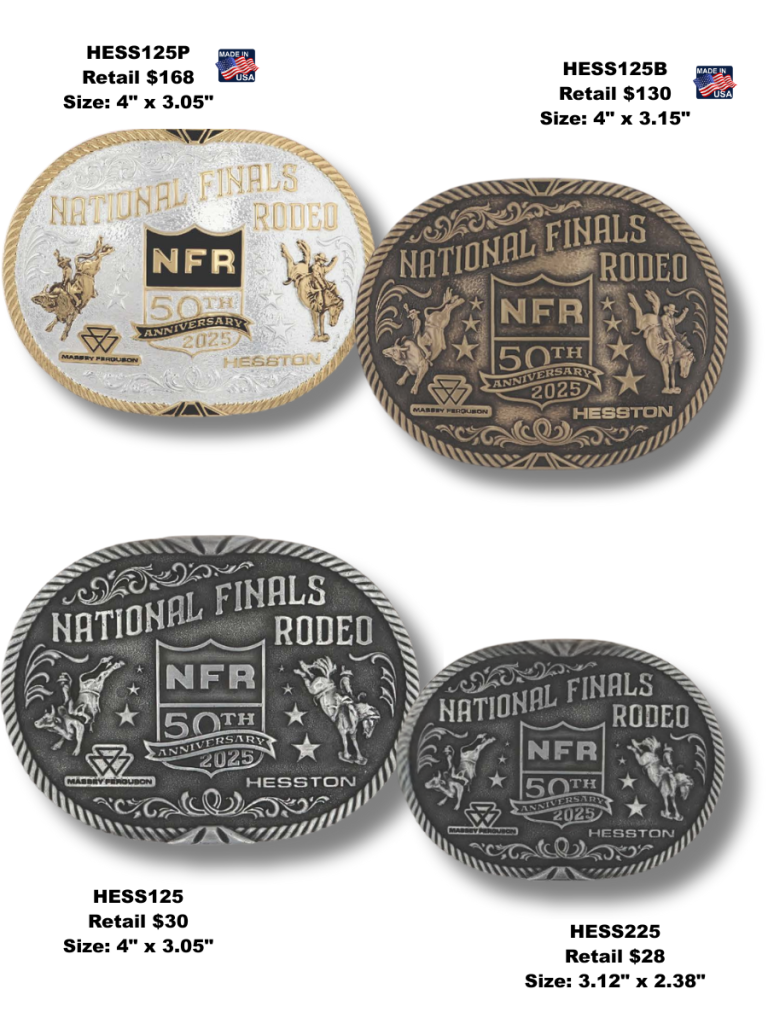 2025 NFR belt buckle prices
