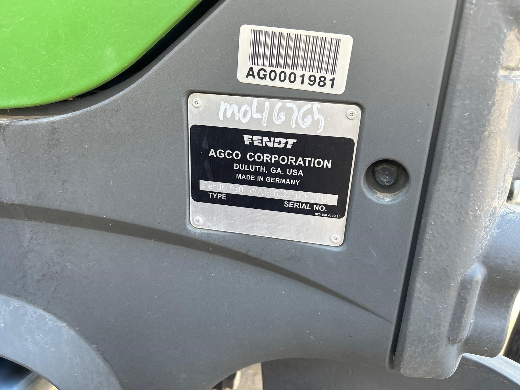 2020 Fendt 939 VARIO