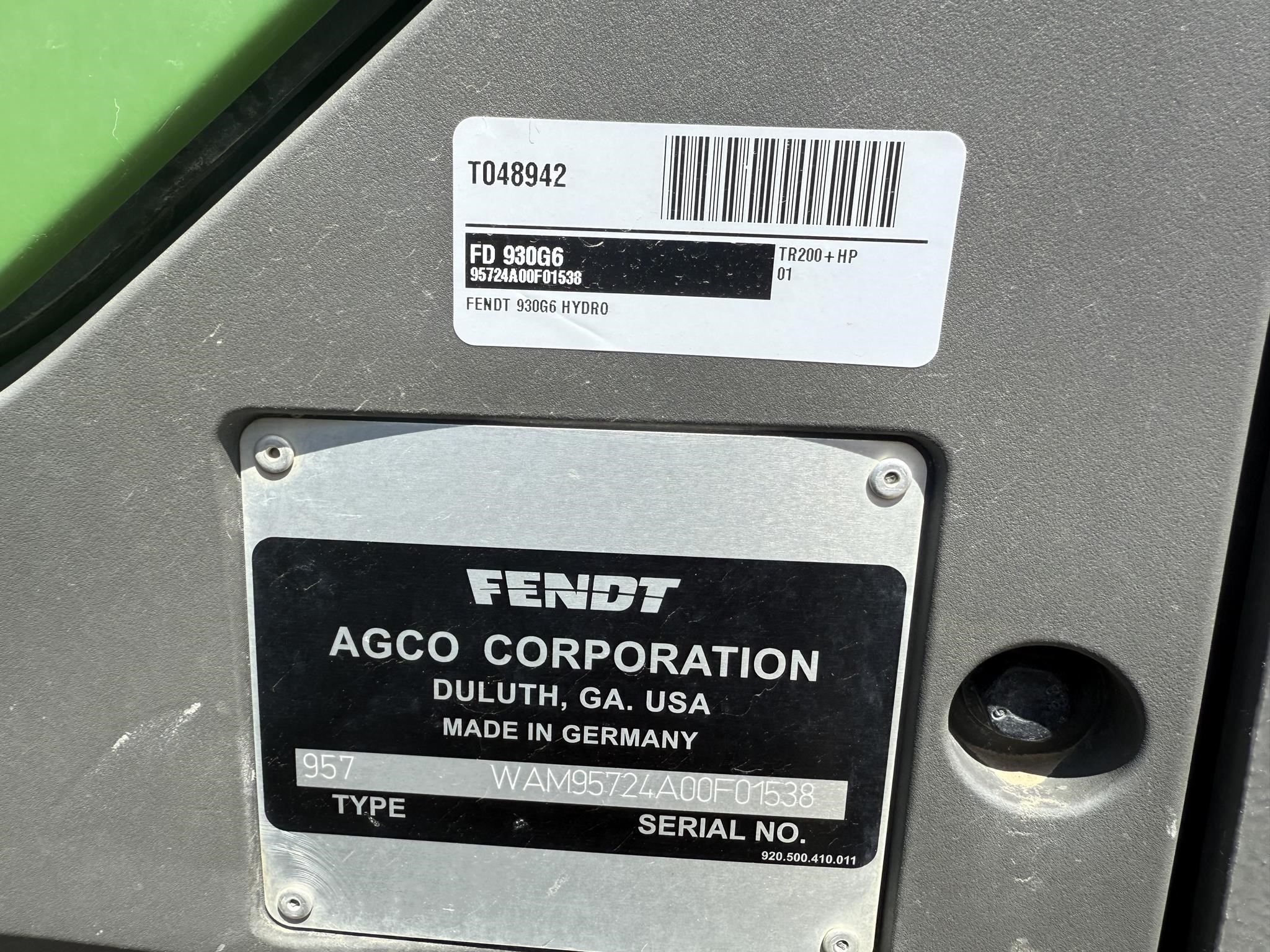 2021 Fendt 930 VARIO