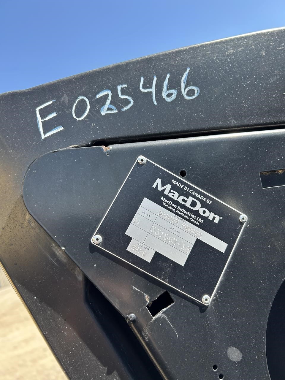 2018 Mac Don D130