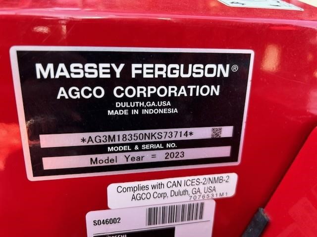 2023 Massey Ferguson 1835E