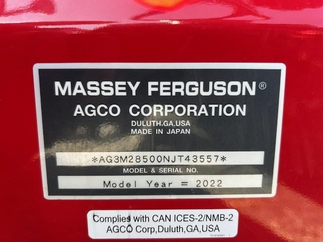 2022 Massey Ferguson 2850M