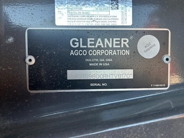2024 Gleaner S98