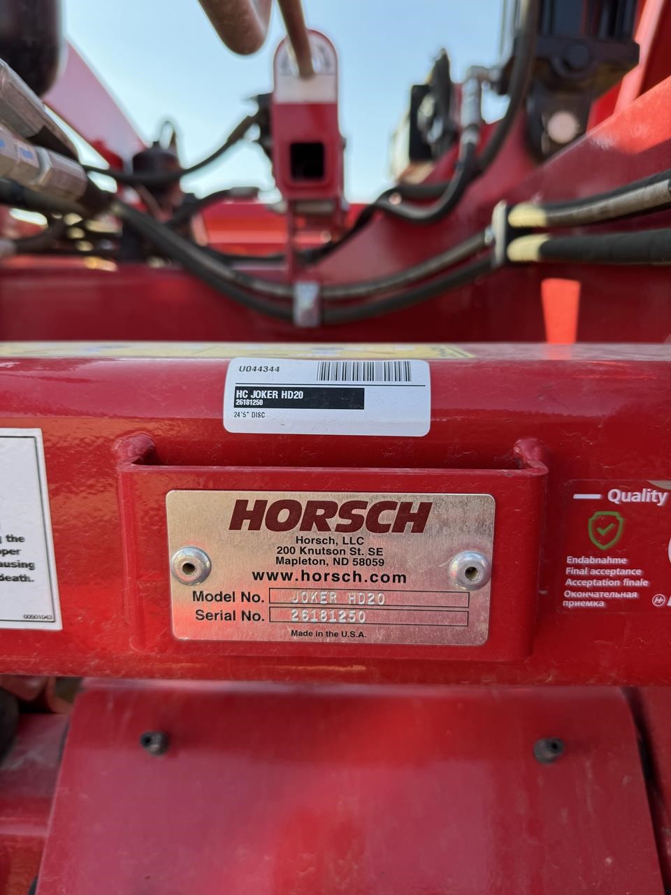 2023 Horsch JOKER HD20