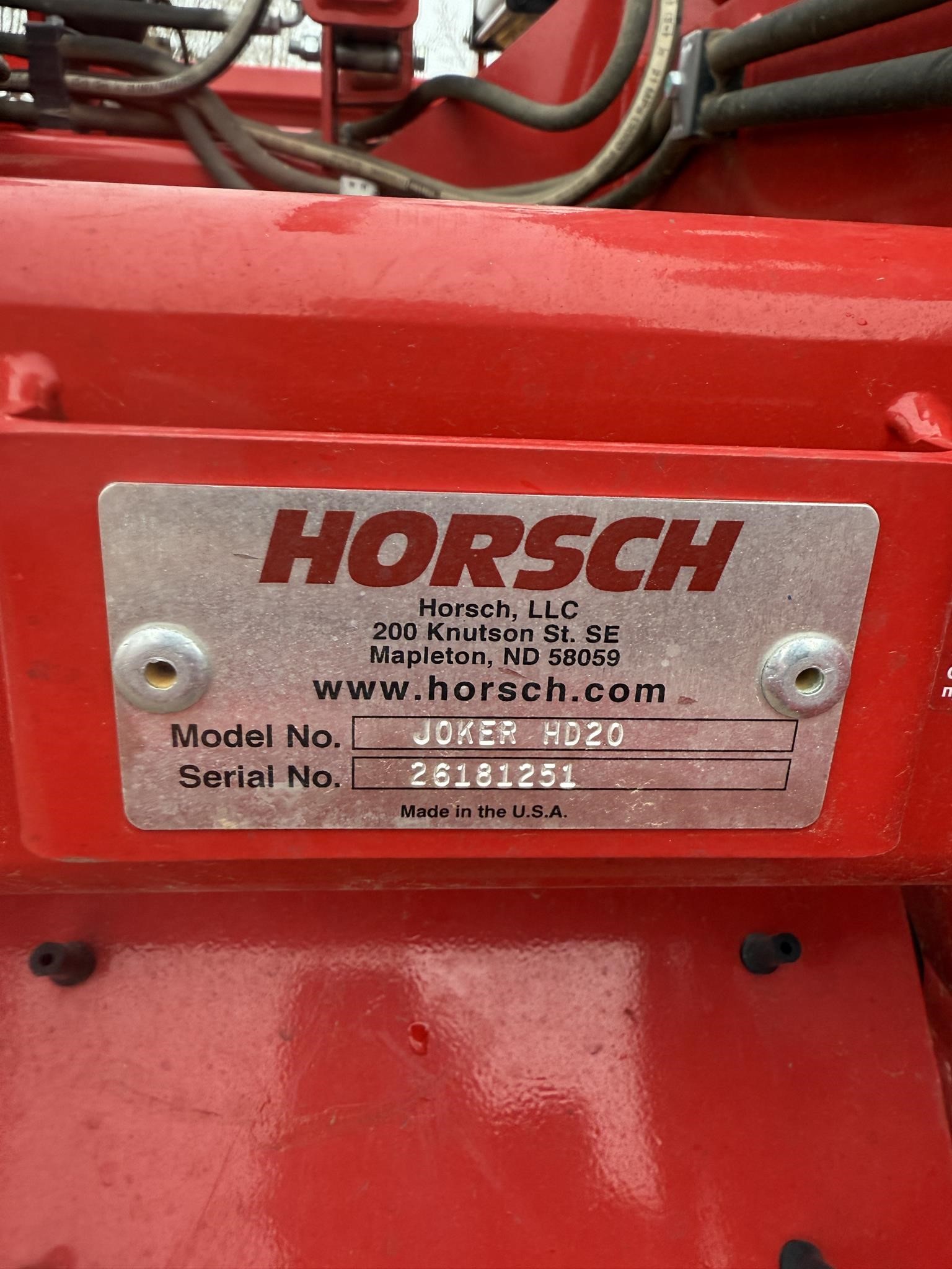 2023 Horsch JOKER HD20