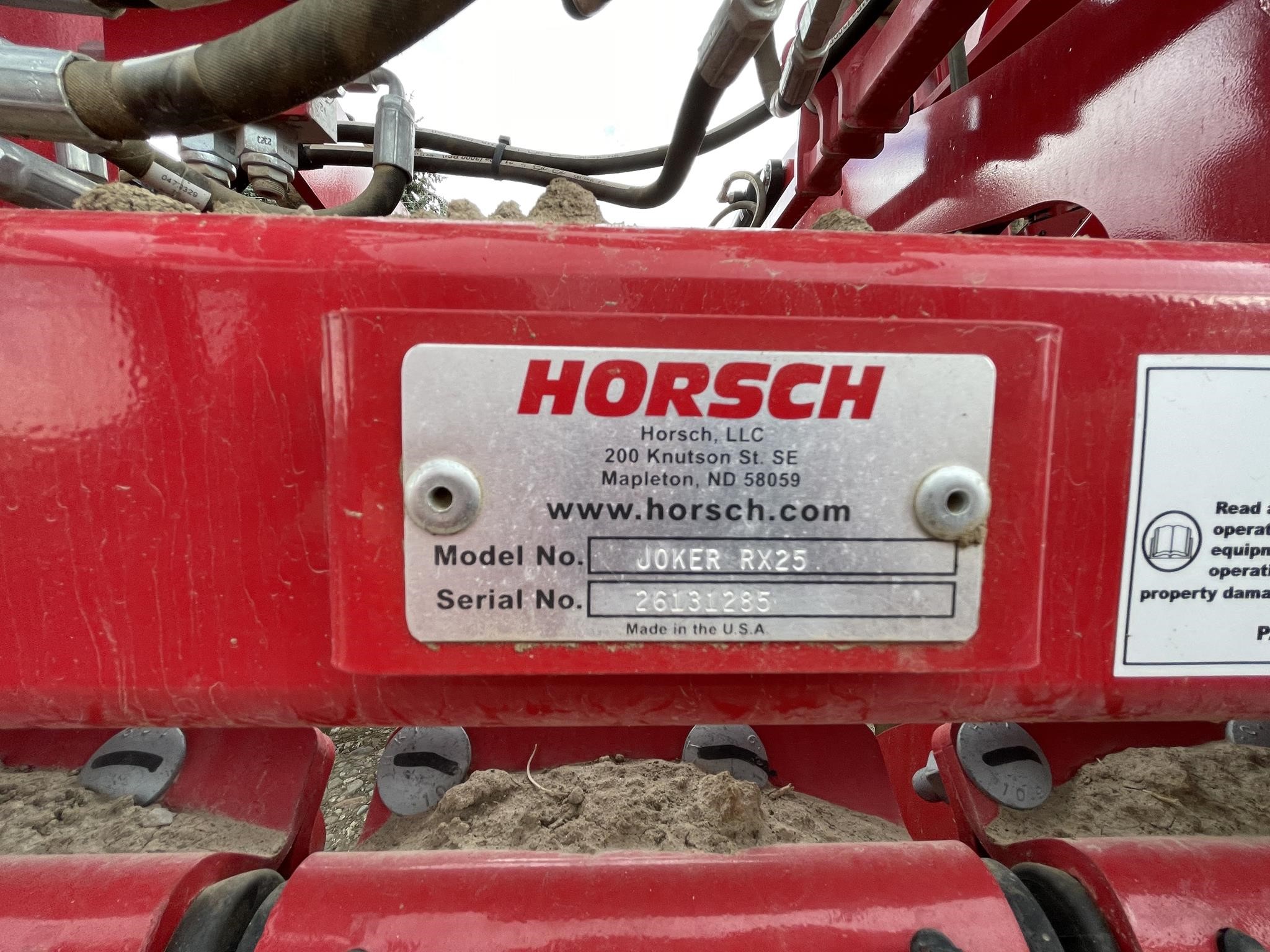 2023 Horsch JOKER RX25