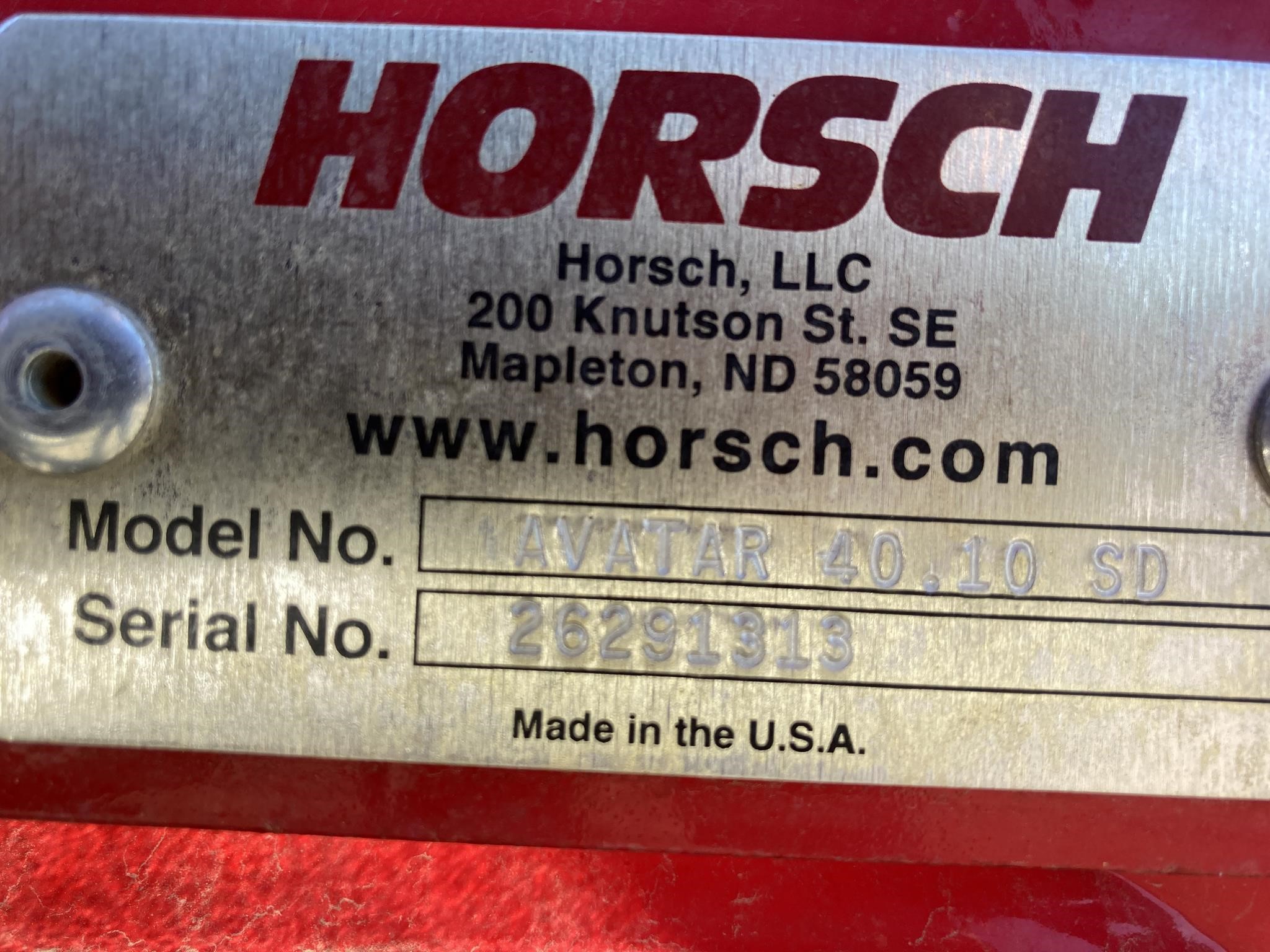 2024 Horsch SD40
