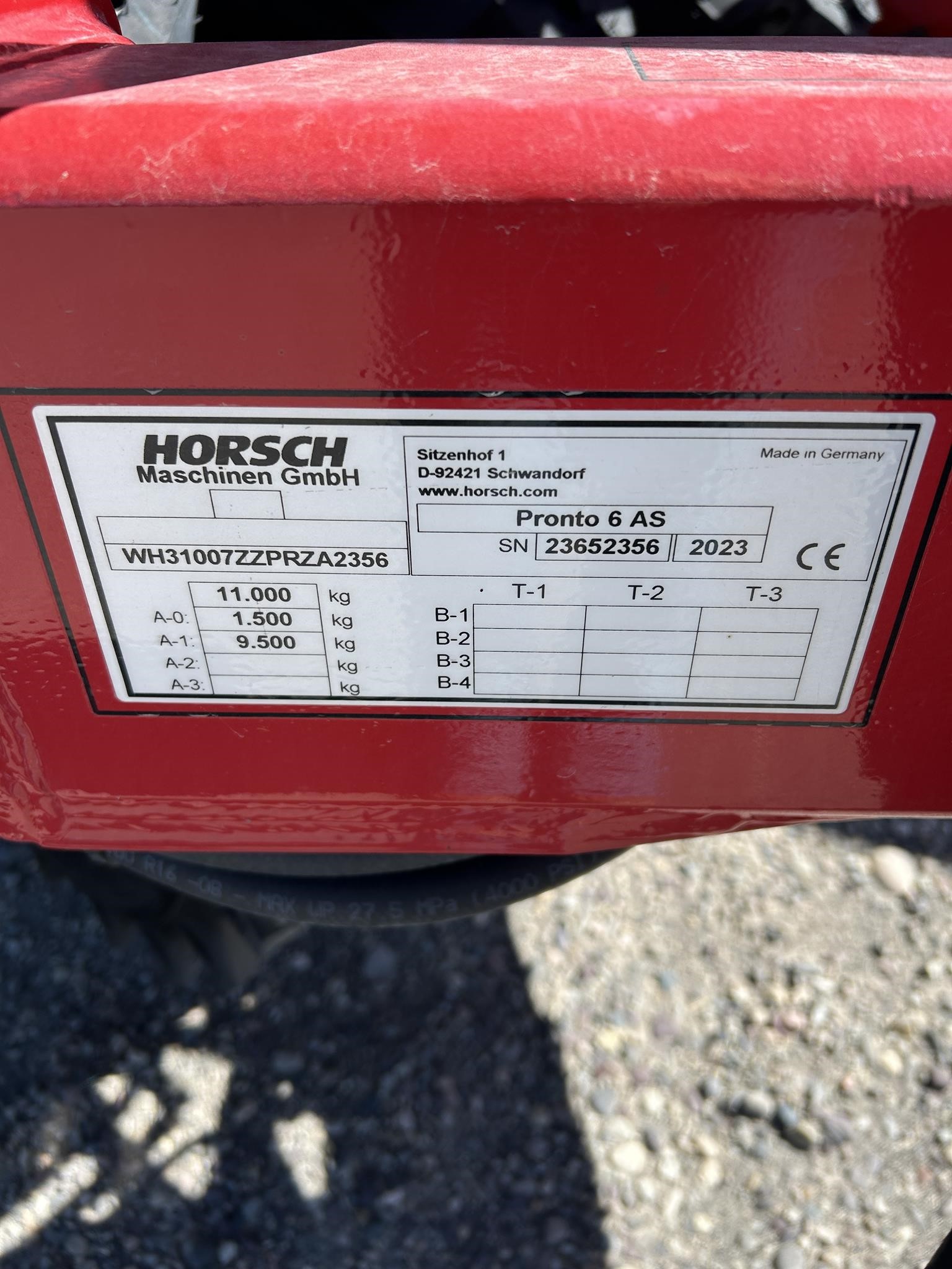 2024 Horsch PRONTO 6AS
