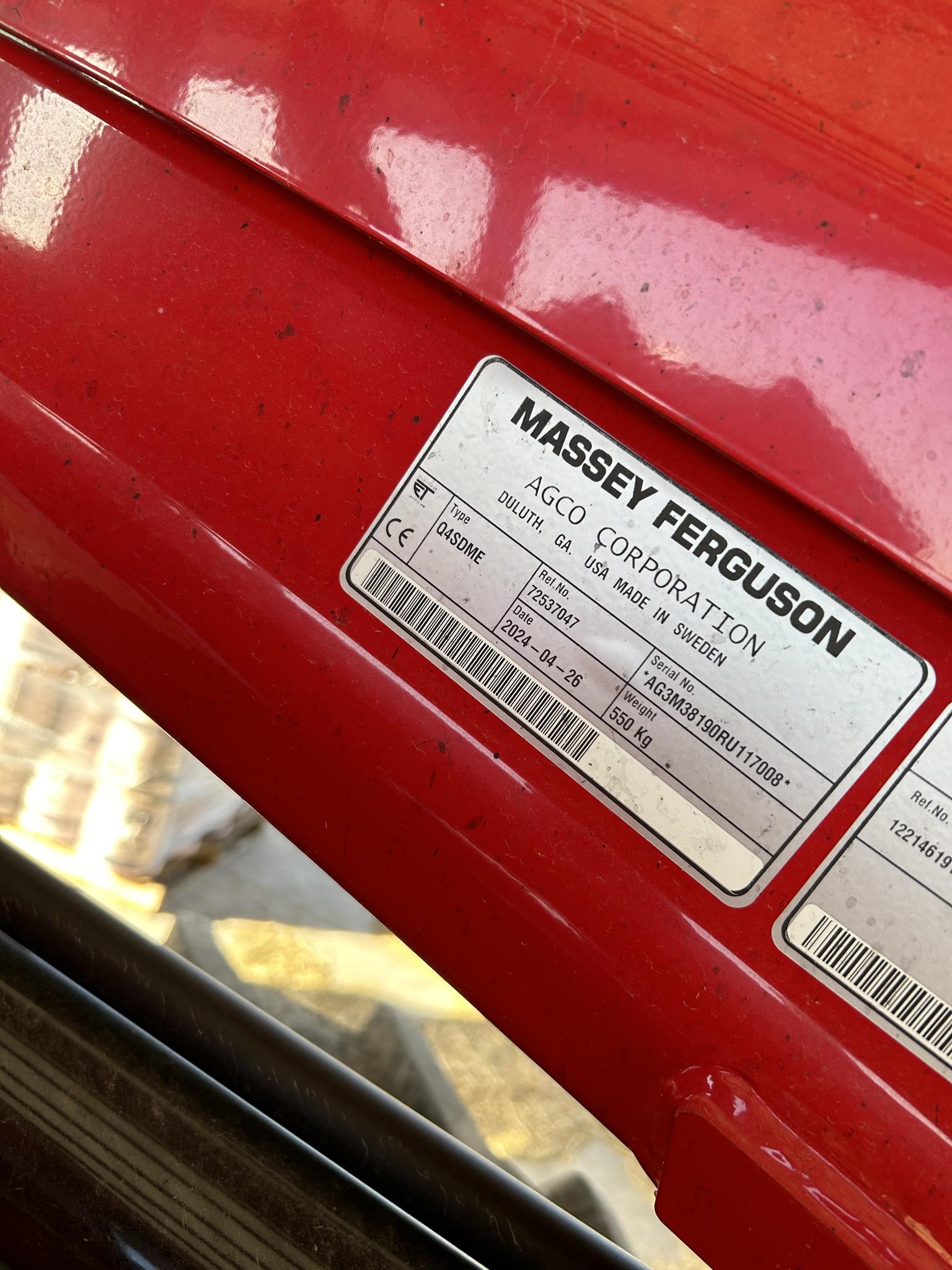 2024 Massey Ferguson 6713