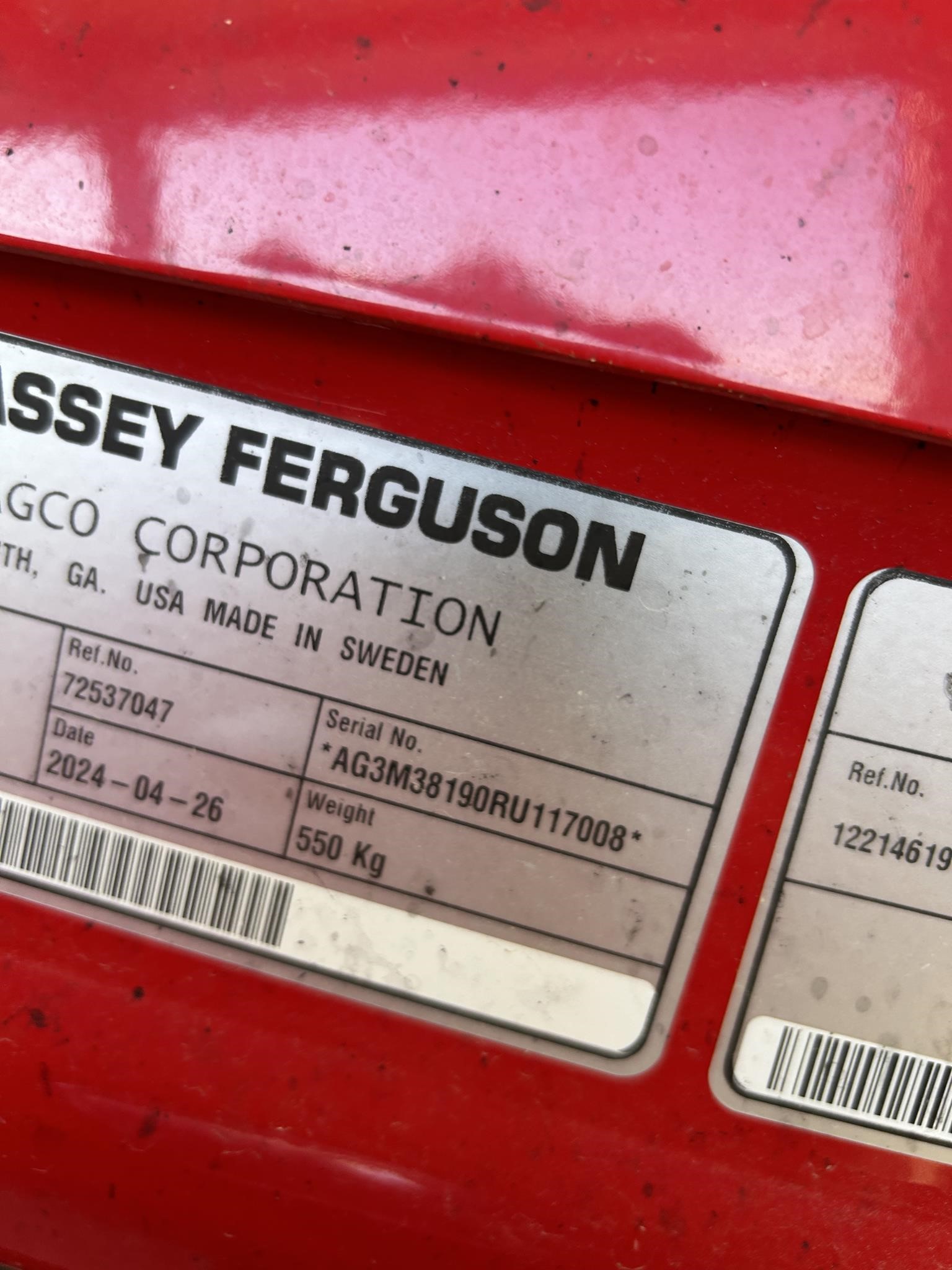 2024 Massey Ferguson 6713