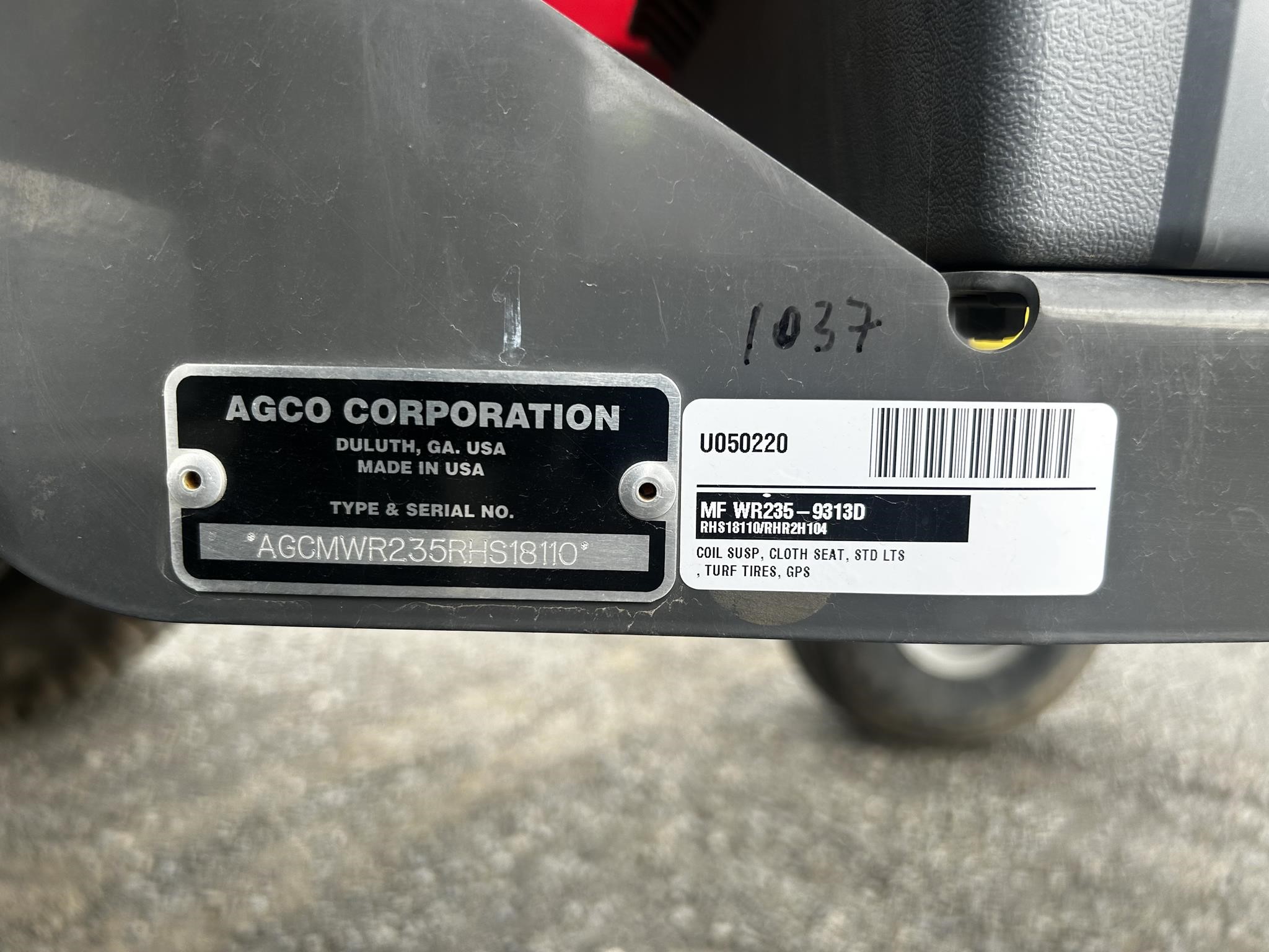 2024 Massey Ferguson WR235