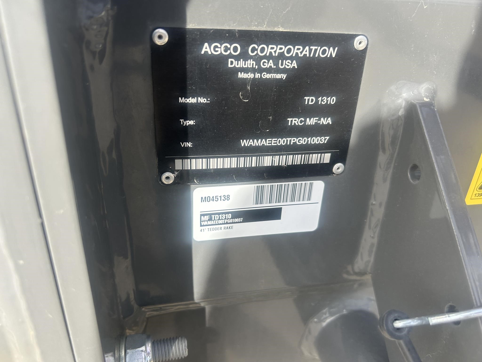 2024 Massey Ferguson TD1310TRC
