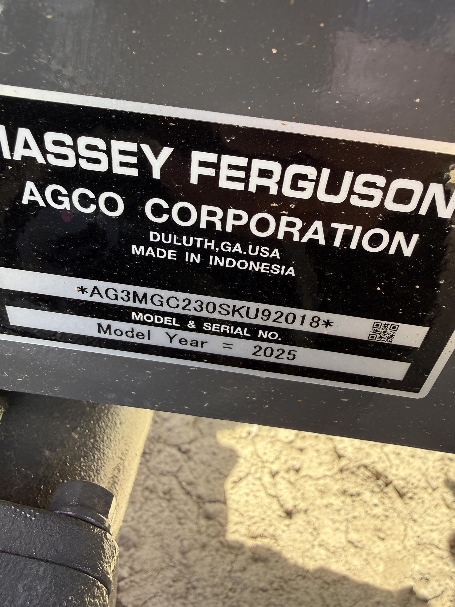 2026 Massey Ferguson GC1723EB