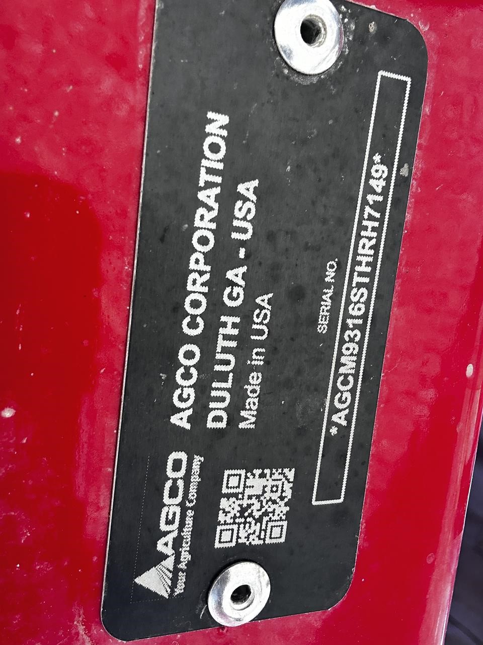 2026 Massey Ferguson 9316S