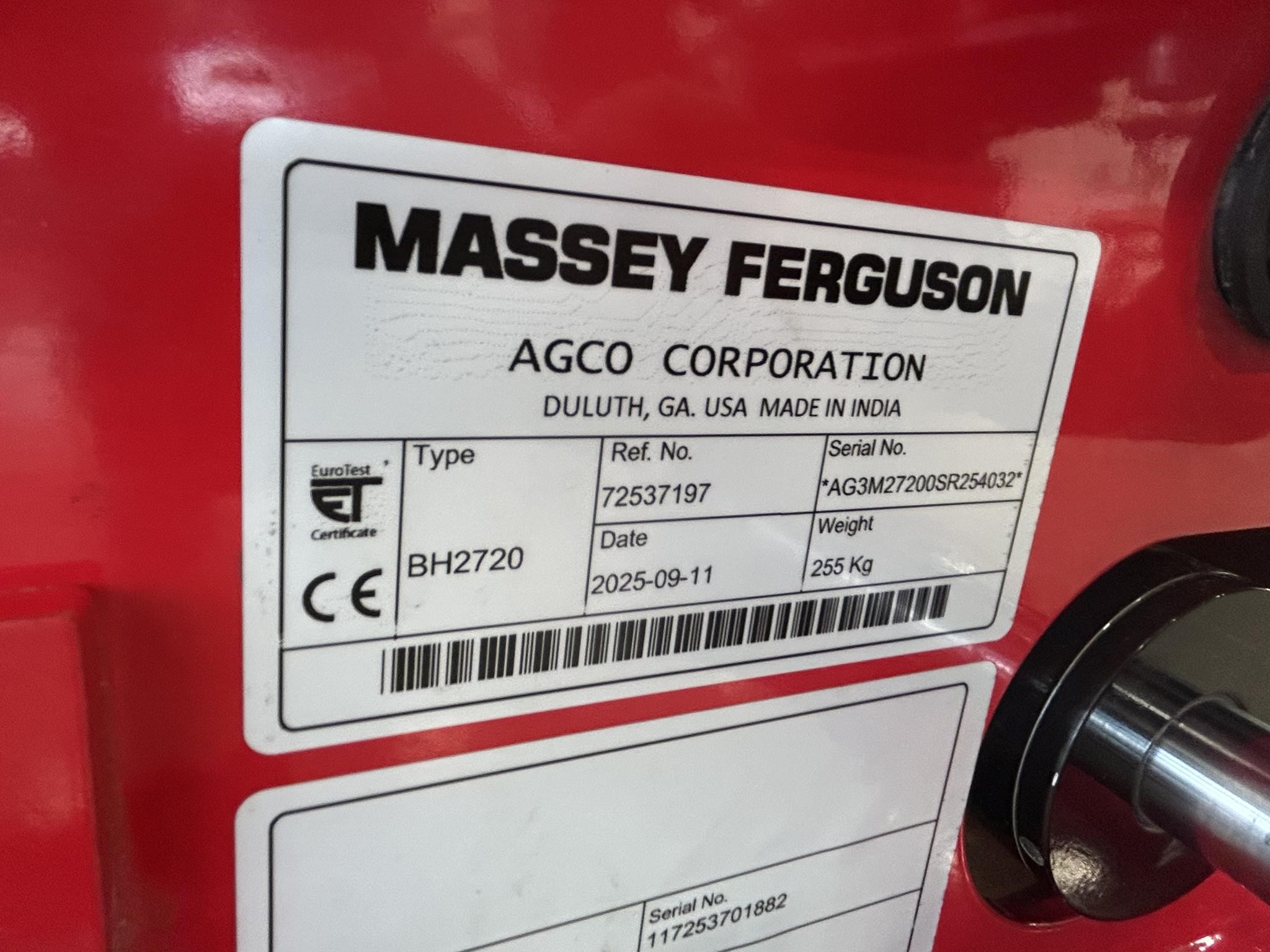 2026 Massey Ferguson 1GC.23
