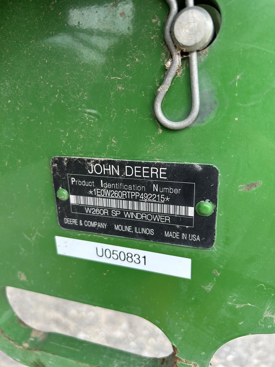 2023 John Deere W260R