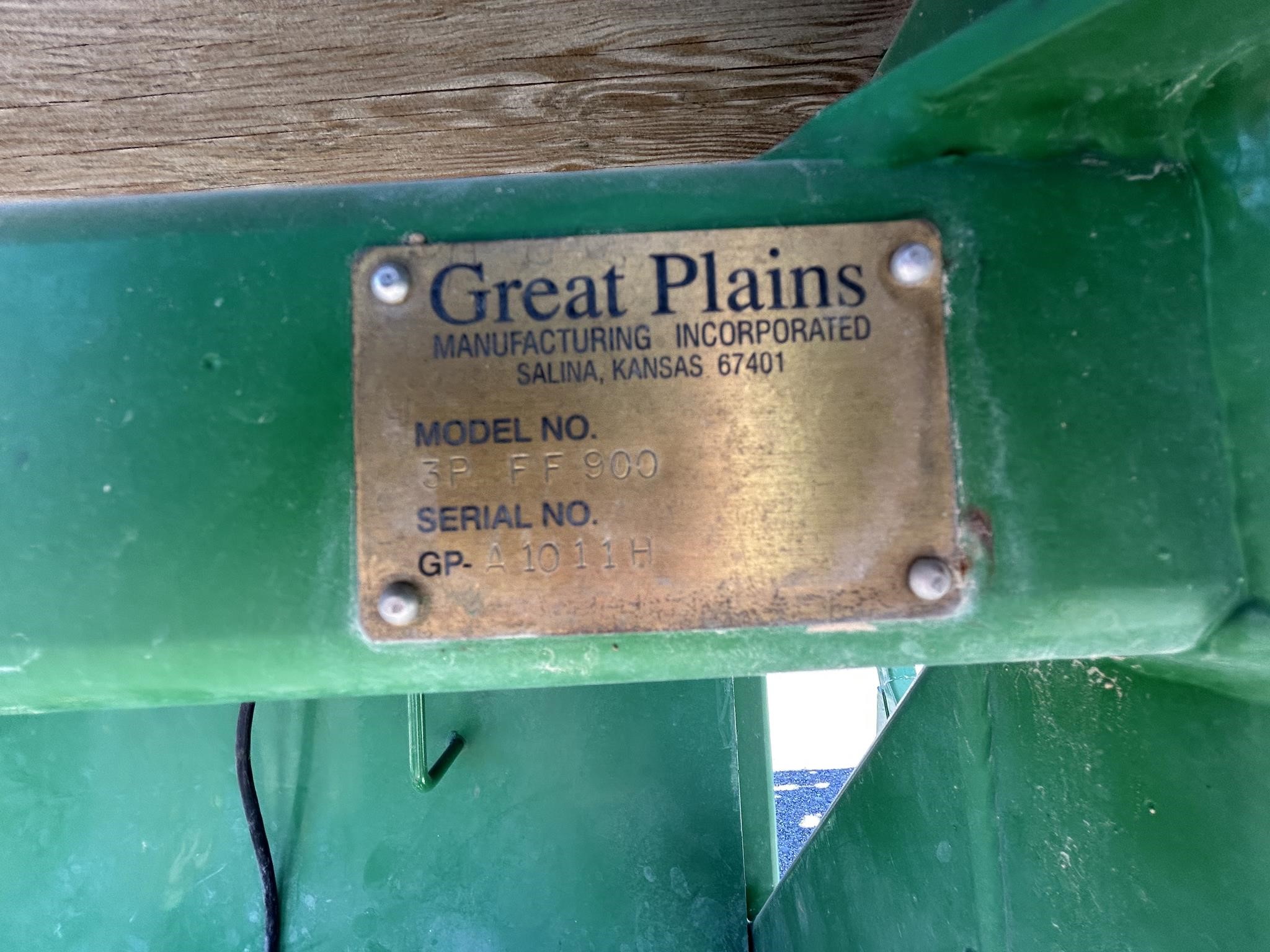 2008 Great Plains 3P-FF800